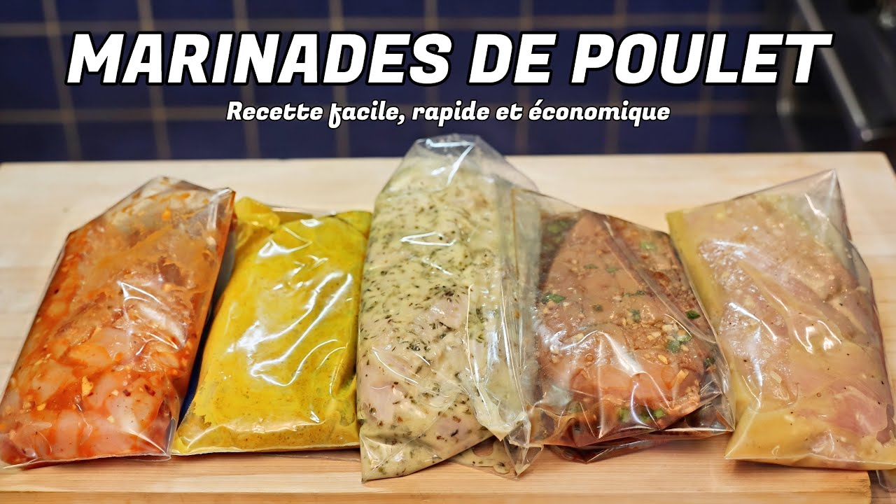 POULET MARINÉ TRÈS FACILE