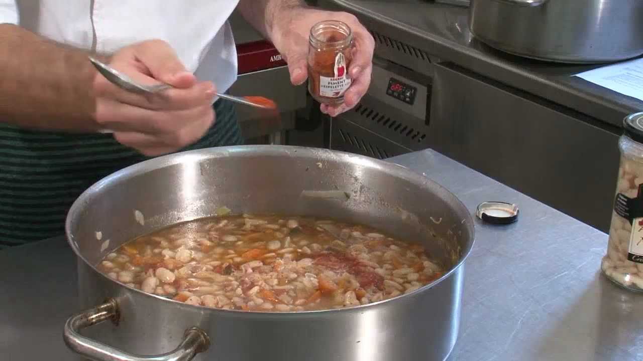 Préparation de base du Haricot Tarbais par S. Patilla - Catalyse