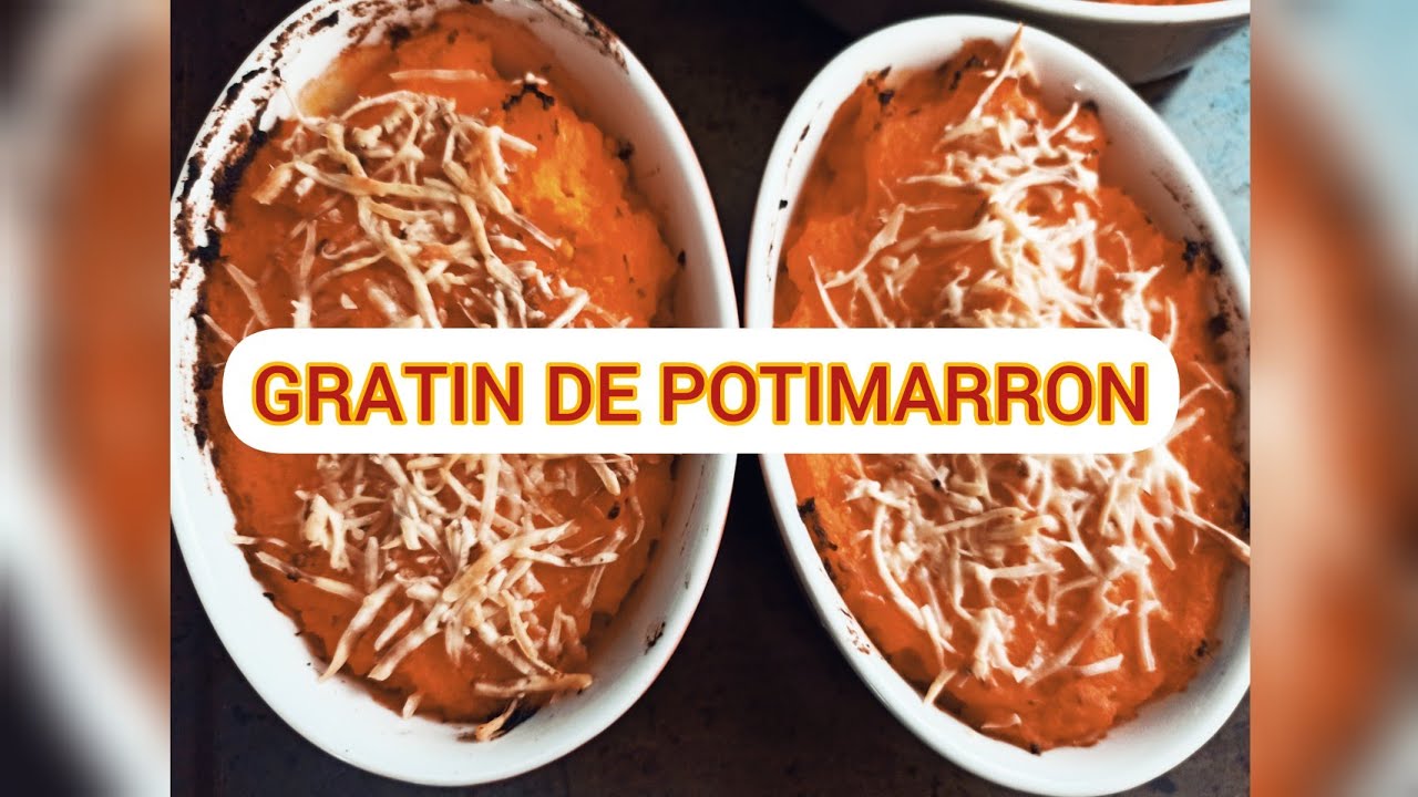 GRATIN DE POTIMARRON