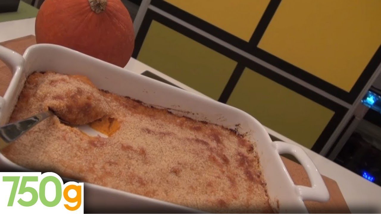 Recette de Gratin de potimarron - 750g