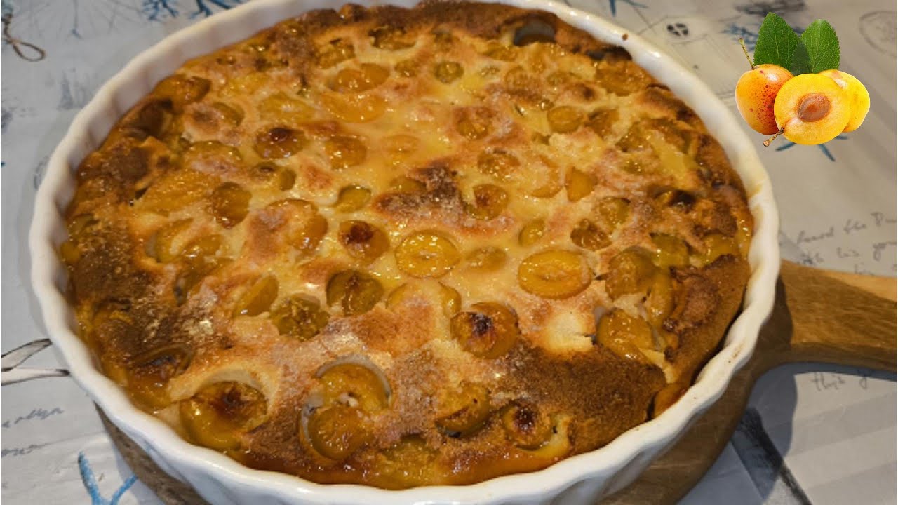 Clafoutis aux mirabelles.