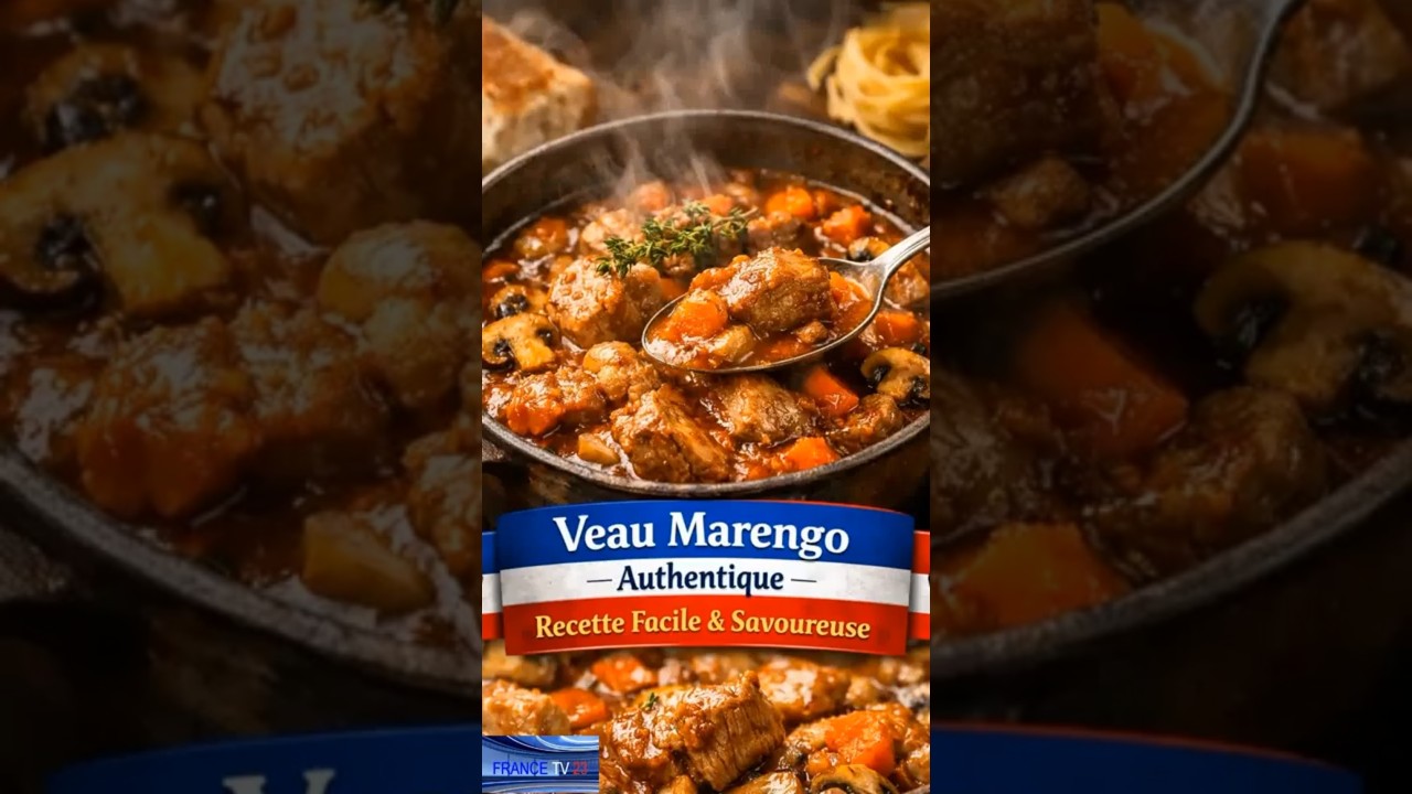 recette du veau Marengo Authentique , Recette Facile & Savoureuse