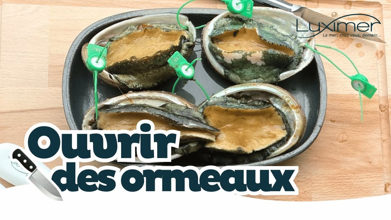 COMMENT PREPARER UN ORMEAU | Tuto facile by Luximer