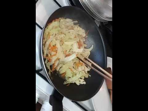 Sauté de chou blanc