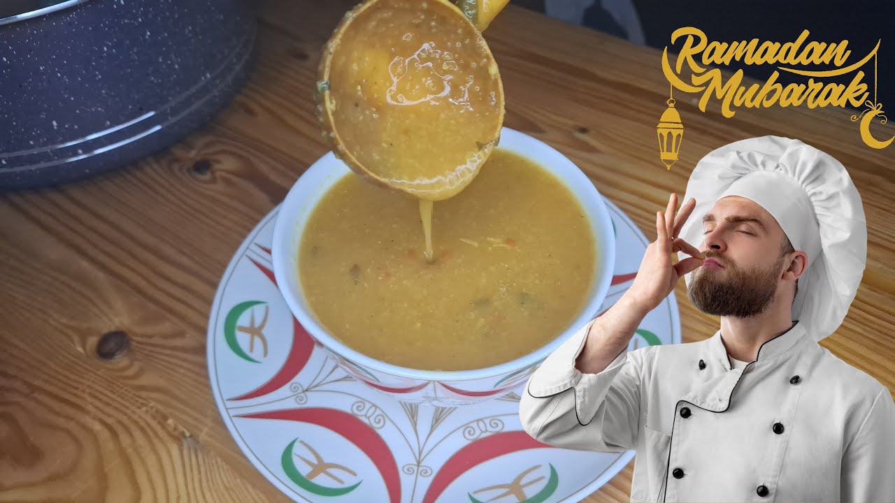La Harira d’Orge Marocaine 🥣🌙 – La Soupe Parfaite pour Ramadan !