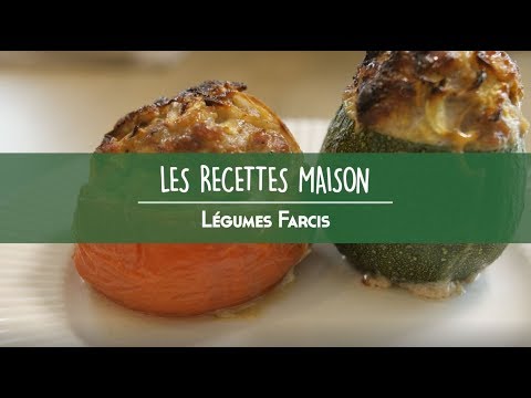 Un chef dans ma cuisine - Légumes farcis - La recette d'Aude et Mathis