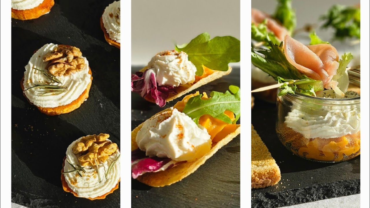 Que faire avec des patates douces? Voici trois façons originales de l'utiliser en apéritif !