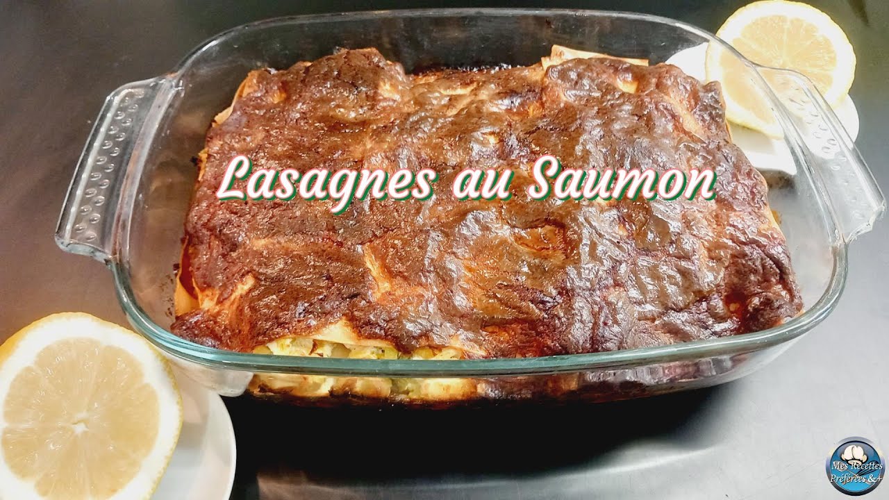 Recette LASAGNES au SAUMON 😋👌💟