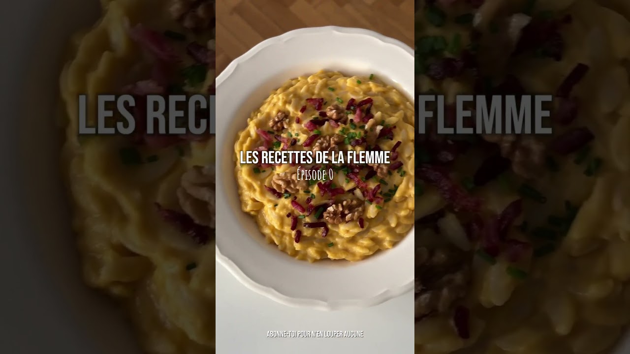 Les recettes de la flemme, épisode 0  #recettefacile #recettes #recetterapide