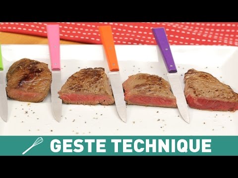 Comment faire cuire de la viande rouge ?