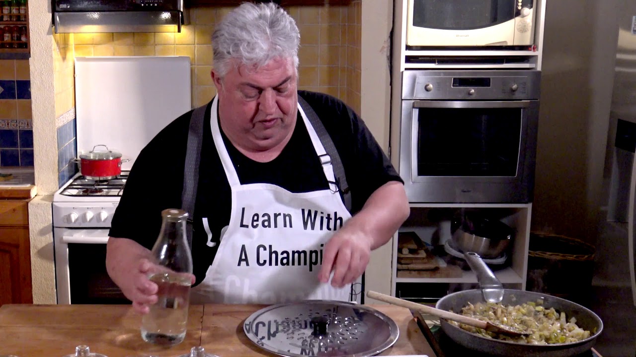 Tombée de fenouil et poireaux.