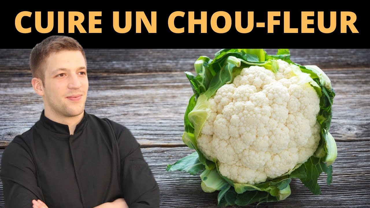 Comment couper et cuire un CHOU-FLEUR ?