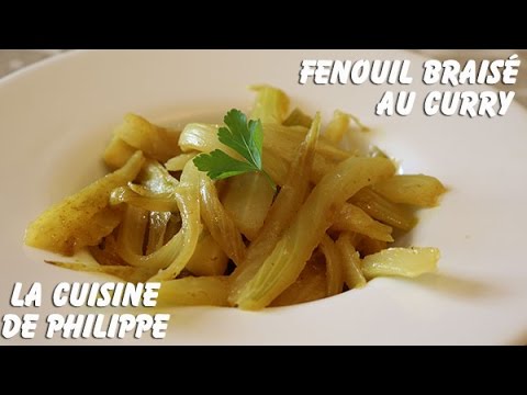 Fenouil braisé au curry