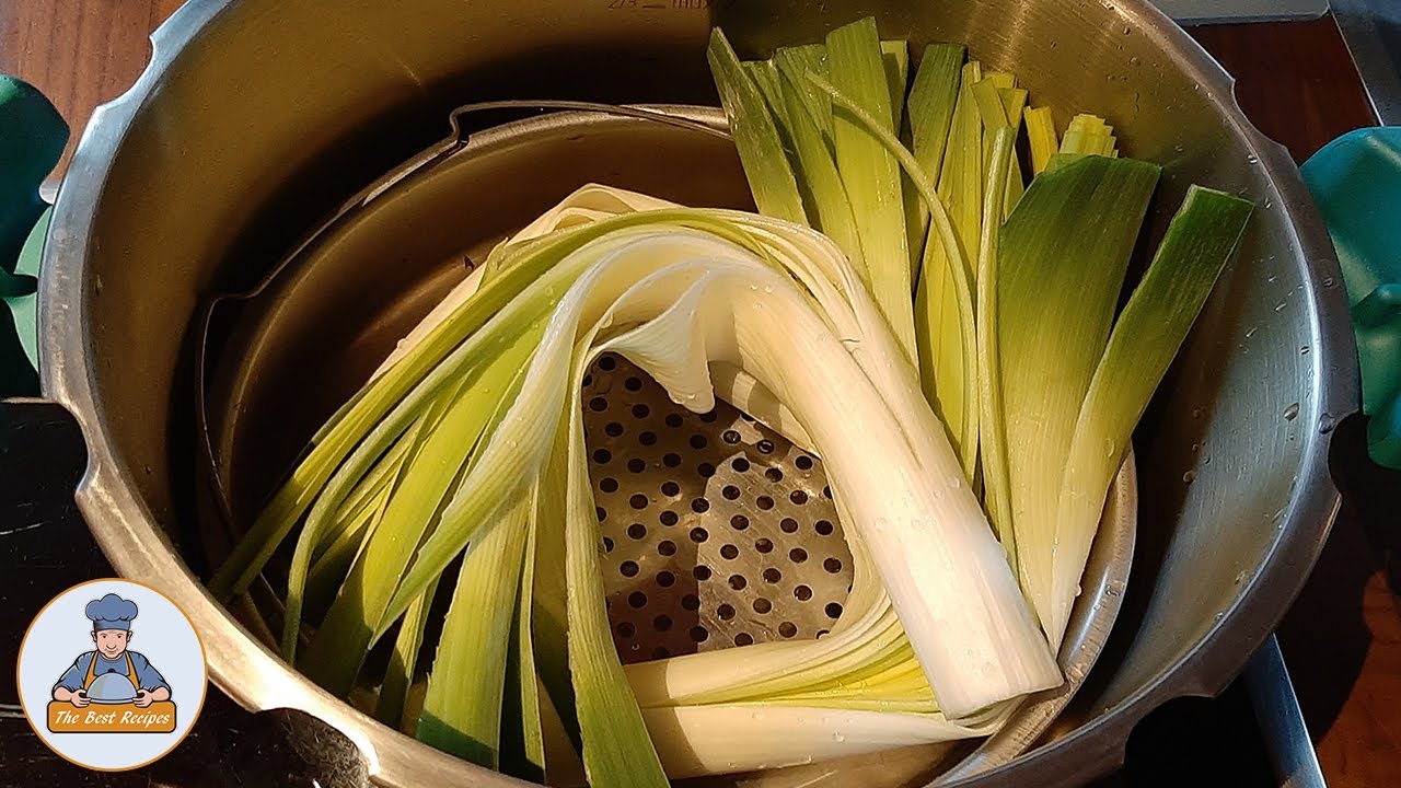 Cuisson des poireaux à la cocotte minute. Recette vapeur !