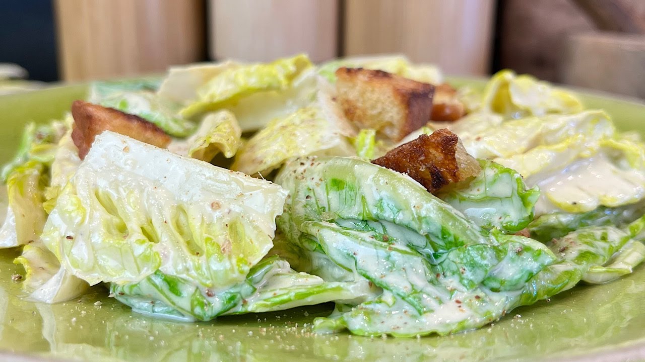 Ma sauce préférée pour la salade Cesar