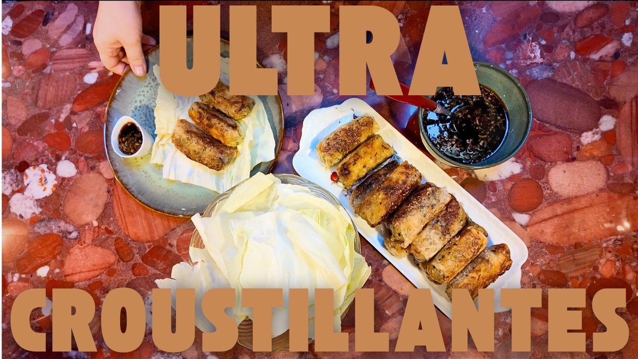 Nems aux crevettes, recette FACILE et RAPIDE !!!