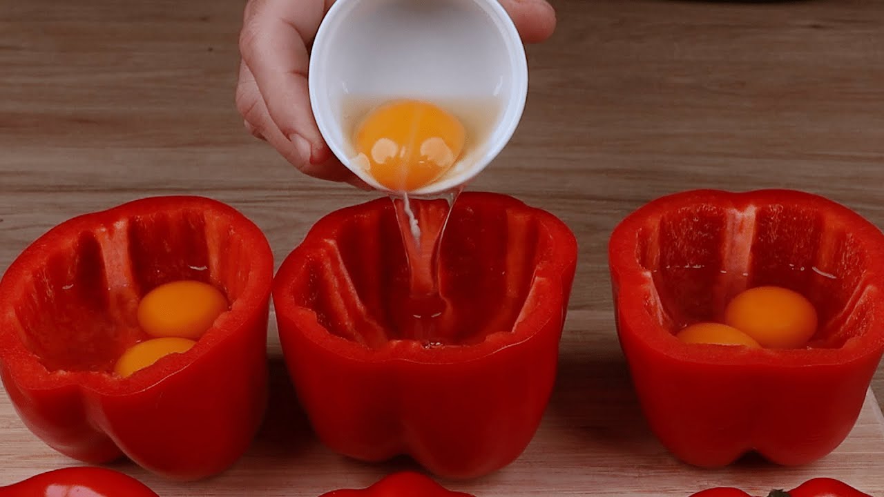 Recette maison facile avec un goût inoubliable! Poivrons farcis cuits au four.