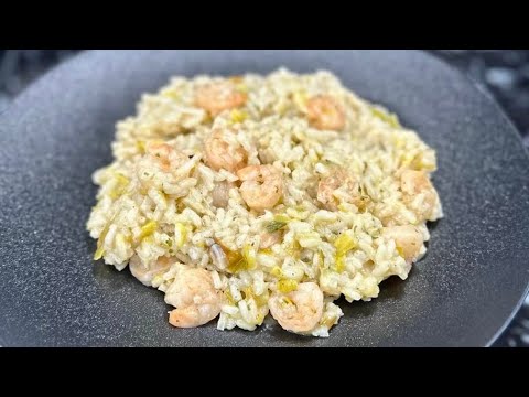 Un RISOTTO AUX CREVETTES à l’ancienne 🍚 Recette de Mami 👵🏻