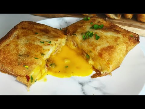 ✨brick thon pomme de terre ,œuf coulant facile et rapide .#brick #ramadan # facile