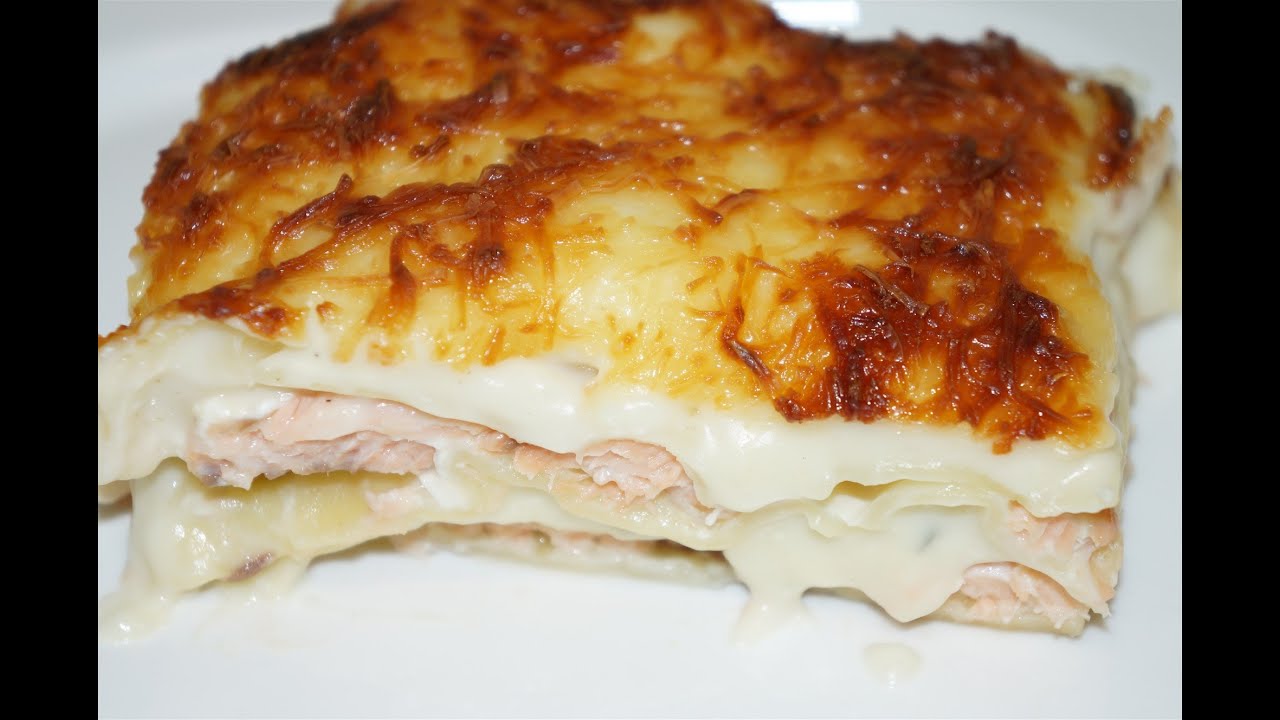 Lasagne au saumon facile ( CUISINERAPIDE)