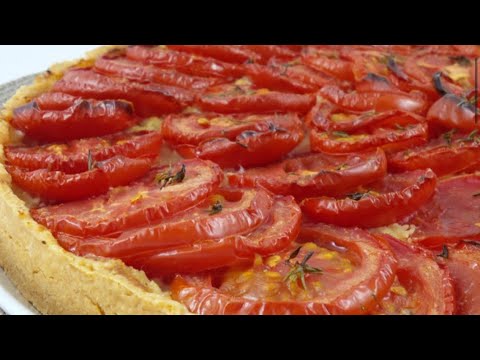 TARTE A LA TOMATE / RECETTE SIMPLE À REALISER ET BONNE