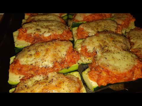 Courgettes farcies sans viande - Recette simple et rapide