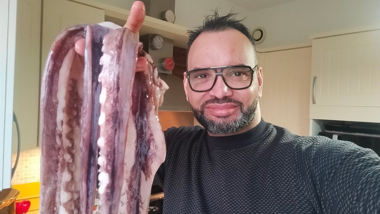 Poêlée et Salade 🥗 de Poulpe 🐙🐙 La cuisson la plus tendre du monde !!!