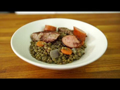 Petit salé aux lentilles facile