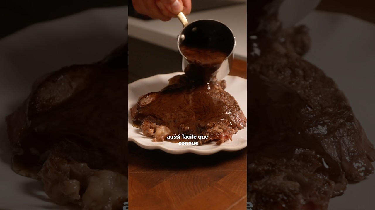 Sauce série épisode 6 : Sauce marchand de vin 🥩 #recette #cuisine #food #viande #sauce