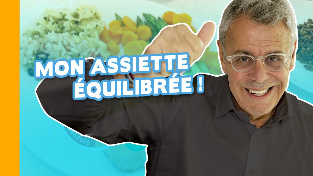 UNE VRAIE ASSIETTE ÉQUILIBRÉE, C'EST ÇA ! 👍