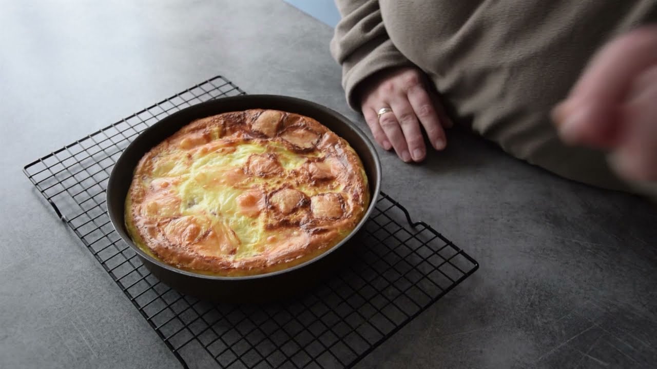 Une quiche campagnarde sans pâte 🥔🥔🥔