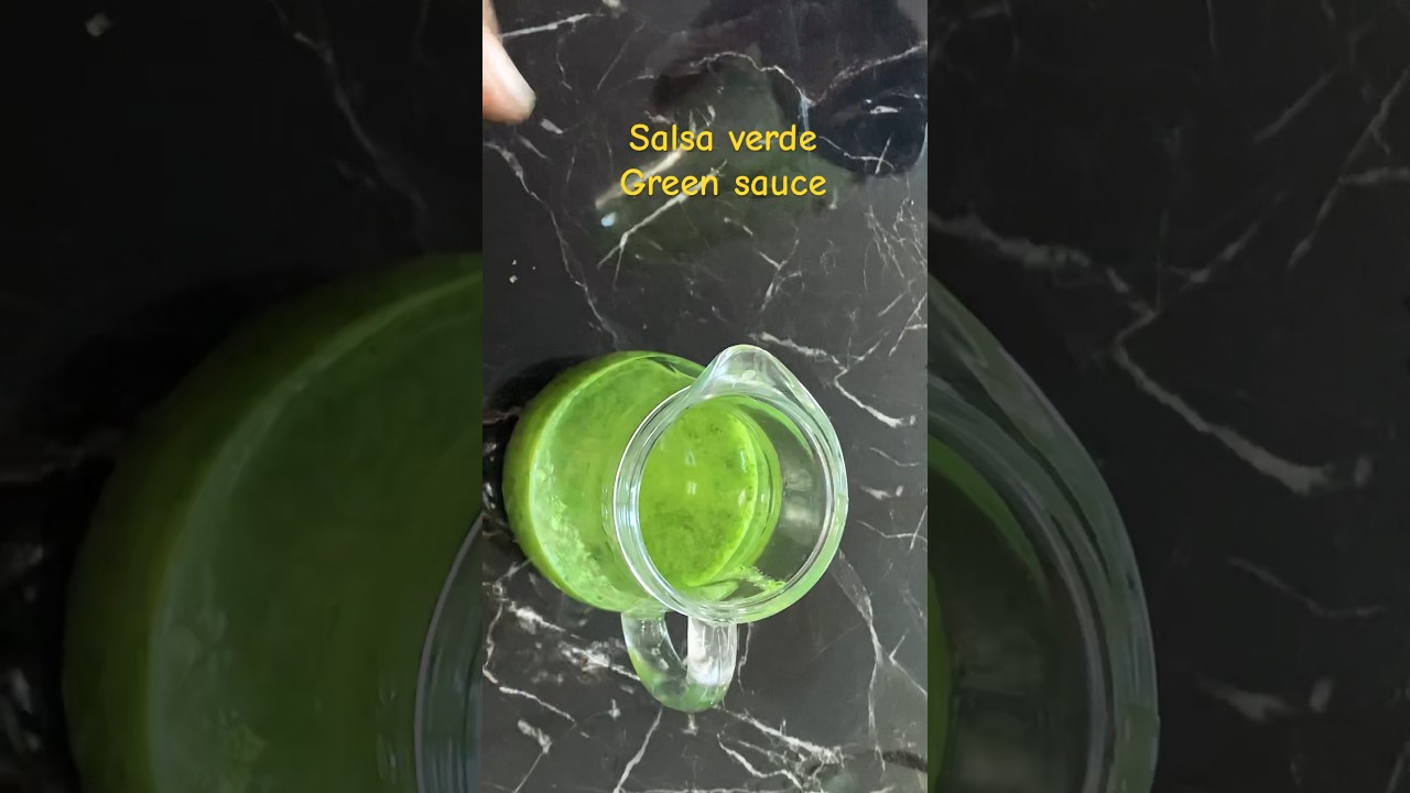 Salsa Verde - green sauce