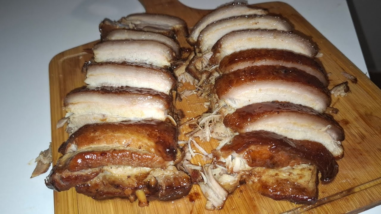 rôti de porc tendre et délicieux