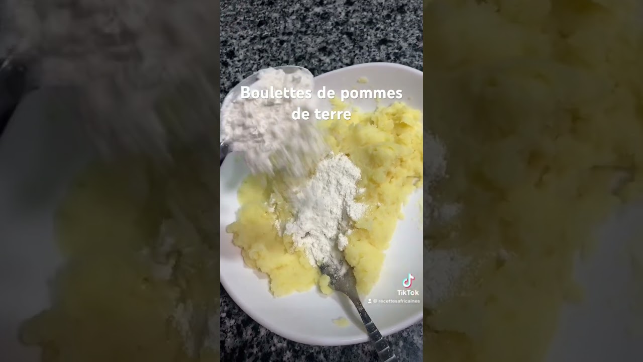 Boulettes de pommes de terre