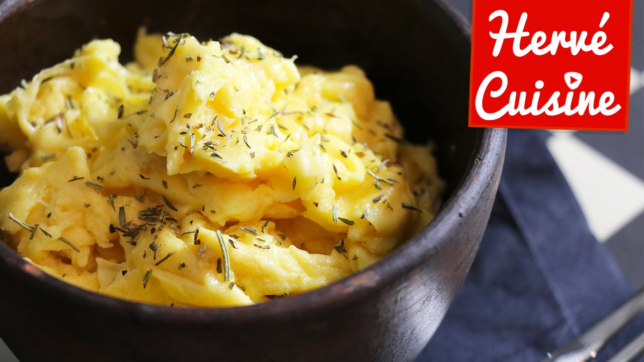 Recette des oeufs brouillés parfaits (astuce cuisine et recette protéinée)