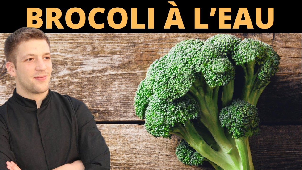 Comment cuire un BROCOLI à l'eau ?