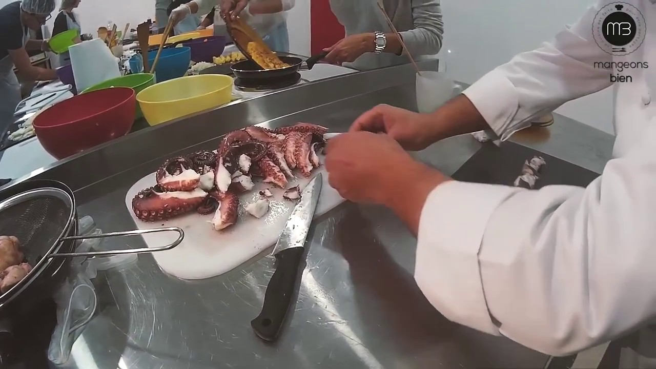 Comment attendrir & cuisiner un poulpe ? - Copyright © mangeonsbien.com