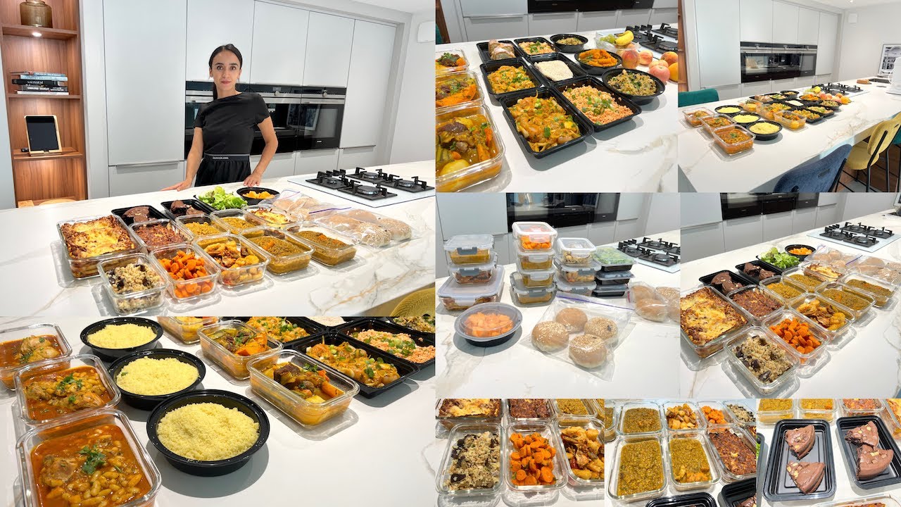 VLOG ✨ SPECIAL BATCH COOKING ✨ MEAL PREP ✨PLUS DE 8 PLATS FACILES ET ECONOMIQUES POUR LA SEMAINE ✨