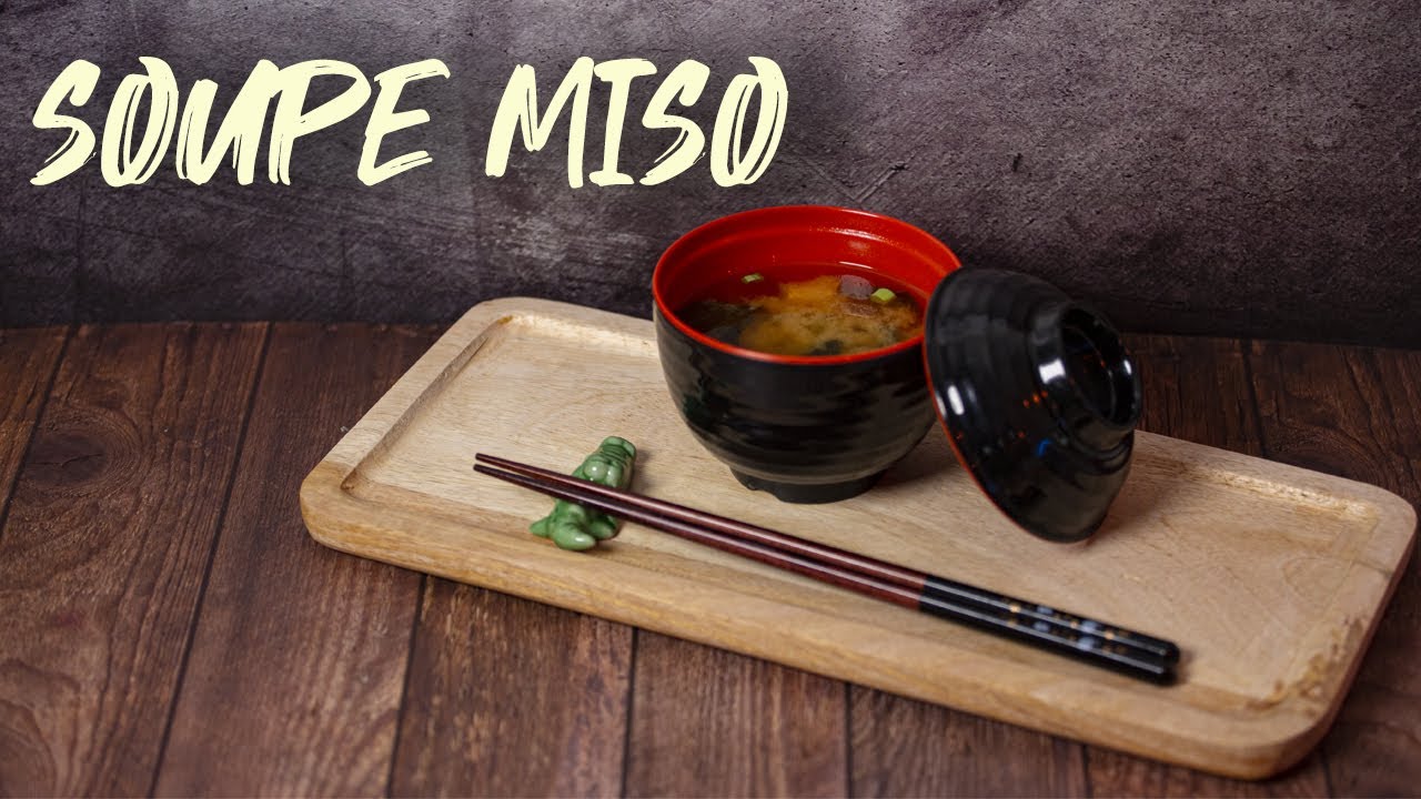 SOUPE MISO🥣 LA soupe japonaise | recette japonaise facile !