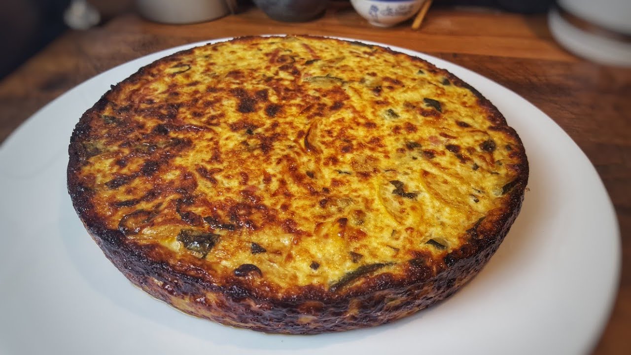 QUICHE SANS PÂTE AUX COURGETTES, Recette facile et rapide