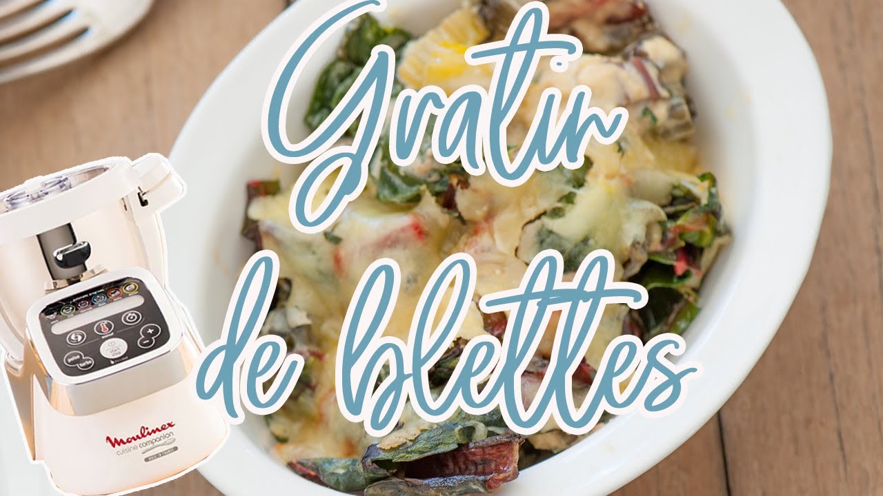 Recettes Companion  — GRATIN DE BLETTES A LA BÉCHAMEL