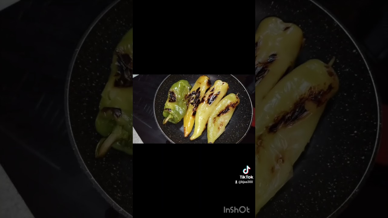 #recettefacile #cooking poivron griller à la poêle