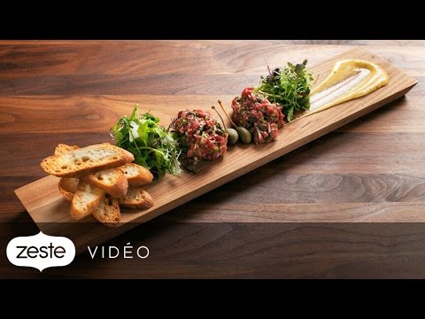 Réussir un tartare de boeuf classique | Zeste