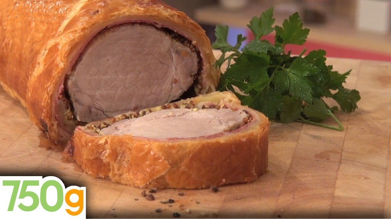 Recette de Filet mignon de porc en croûte - 750g