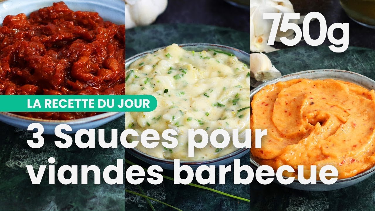 3 recettes de sauces pour viandes et barbecues (Samouraï, Tartare et BBQ) - 750g