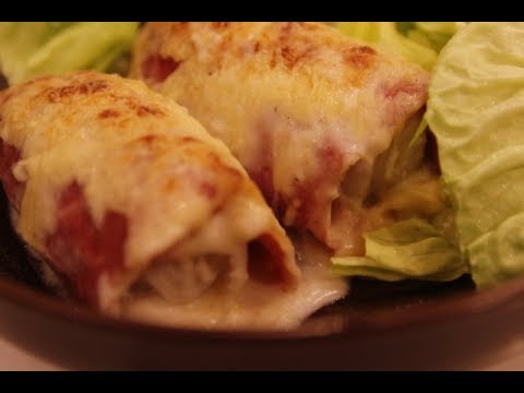 Gratin d'endives au jambon de dinde