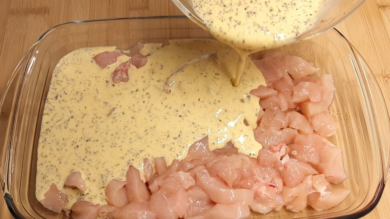 Recette Simple et Rapide de Filet de poulet  au Four ,que Vous n'avez pas encore Cuisinée !