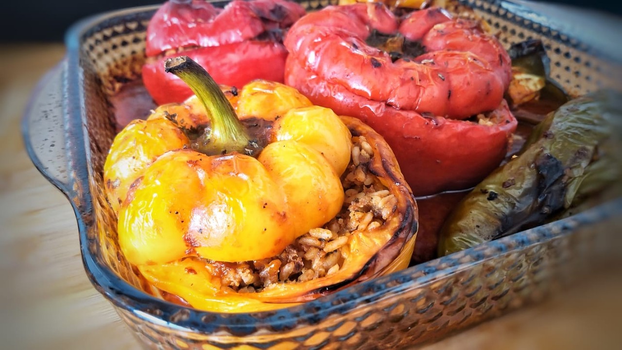 Recette poivrons farcis au four viande hachée riz : Une Saveur inoubliable!
