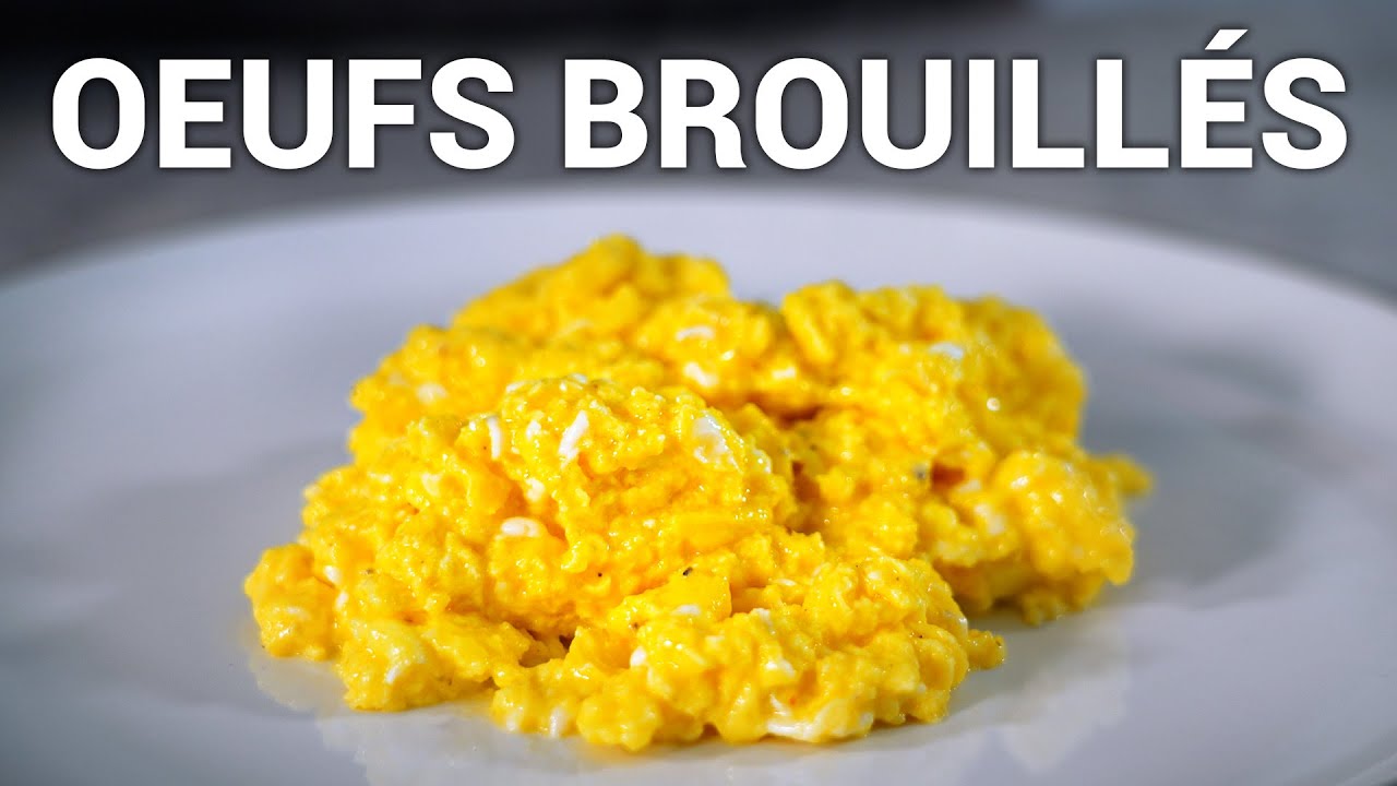 Comment Faire Des Oeufs Brouillés à la Perfection🥚 (avec le Chef Giuseppe Sacchetti)