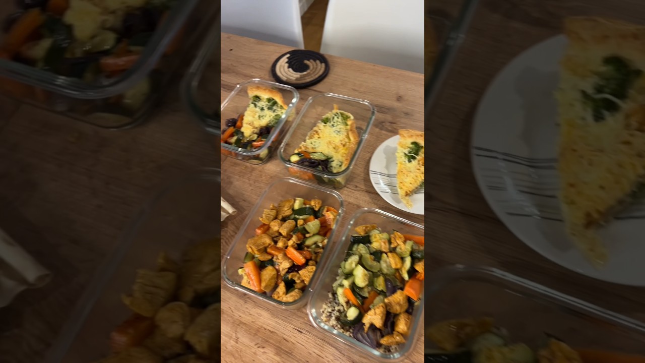 Recette healthy pour maigrir : meal prep de sportifs